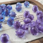 [explosive paste] lamp glass clear fruit beads handmade diy beaded bracelet jewelry material accessories