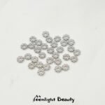 14k18k gold color retaining flower holder snowflake spacer spacer handmade diy beaded bracelet necklace jewelry accessories - Image 12