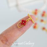 18K Real Gold Plated Color-Preserving Bow Ot Buckle Finishing Buckle Handmade DIY Beaded Bracelet Necklace Jewelry Accessories Material - Image 2