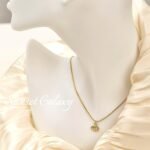 South Korea Imported 304 Stainless Steel Real Gold Plated Color-preserving Shell Heart Pendant Handmade diy String Bracelet Jewelry Accessories - Image 2