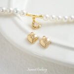 Love Pendant Plated Real Gold Zirconium Drill 18k Beads Handmade DIY Bracelet Necklace Earrings Beads Loafed Beads Accessories Material - Image 7