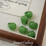 Imported Lampwork Glass Ins Fruit Pulp Raspberry Blueberry Tomato Handmade DIY Beaded Bracelet Necklace Earrings Material - Image 7