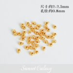 Color-Preserving Fine Small Pressure Cooker Positioning Beads Handmade DIY Bracelet Necklace Beaded Finishing Snap Material Accessories - Image 15