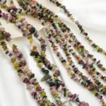 Purple Green with Mixed Stone Natural Stone Beads Handmade DIY Bracelet Necklace Earrings Beaded Material Bead Accessories - Image 3