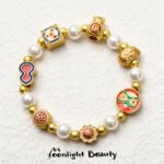 New Year's Gold Salad Gourd for Xingshi Fu Zi Fu Bag Bead Spacer Bead Handmade DIY Beaded Bracelet Jewelry Accessories - Image 2