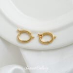 Real Gold Plated Multi-function Buckle Coil Pendant Connection Buckle Handmade DIY Bracelet Necklace Beaded Beaded Accessories Material - Image 12