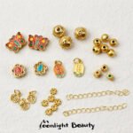 New Year Sand Golden Lucky Butterfly Auspicious Bead Spacer Bead Diy Beaded Bracelet Accessories - Image 2