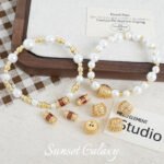 18K Gold-Plated Color-Preserving Zircon Screw Buckle Pearl Buckle Finishing Buckle Handmade DIY Beaded Bracelet Necklace Accessories Material - Image 4