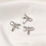 18k gold color plating real gold bow pendant pendant handmade diy string bracelet necklace jewelry accessories - Image 6