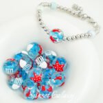 Japanese hand-painted goldfish glass beads round beads handmade DIY bracelet necklace beaded loose beads earrings accessories material