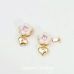 Color preserving 18K gold sweet oil drop flower insert buckle connection buckle diy bracelet necklace accessories material beaded accessories - Image 7