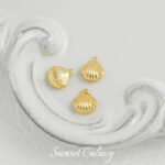 18k Real Gold Plated Starfish Shell Marine Life Handmade DIY Beaded Material Bracelet Necklace Earrings Jewelry Accessories - Image 8