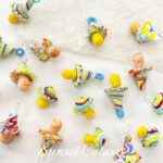 [Fantasy Mushroom] Color Mushroom Pendant Bead Handmade DIY Bracelet Necklace Earrings Jewelry