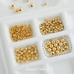 14k18k Gold-filled Color-preserving Round Beads Gold Beads Separated Beads Loose Beads Handmade diy Beaded Bracelet Necklace Jewelry Accessories - Image 9