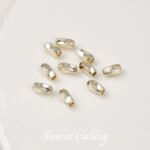 18k gold color retaining hexagonal lantern beads twisted tube beads loose beads handmade DIY string bracelet necklace jewelry accessories - Image 11