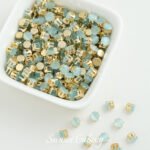 3/4/5mm18k crown claw drill gold plated zircon beads round beads handmade diy bracelet necklace accessories material - Image 24