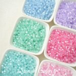 High-Quality Double-Pointed Fire-Polished Rhombus Rice Beads Loose Beads Handmade DIY Bracelet Necklace Pendant Jewelry Accessories Material - Image 5