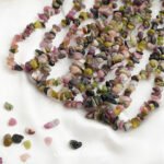 Purple Green with Mixed Stone Natural Stone Beads Handmade DIY Bracelet Necklace Earrings Beaded Material Bead Accessories - Image 5