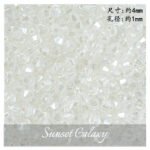 High-Quality Double-Pointed Fire-Polished Rhombus Rice Beads Loose Beads Handmade DIY Bracelet Necklace Pendant Jewelry Accessories Material - Image 7