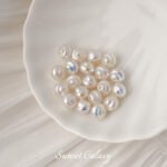 Baroque color gradient imitation pearls beaded irregular loose beads handmade DIY bracelet material mobile phone chain accessories - Image 8