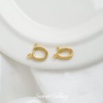 Real Gold Plated Multi-function Buckle Coil Pendant Connection Buckle Handmade DIY Bracelet Necklace Beaded Beaded Accessories Material - Image 8