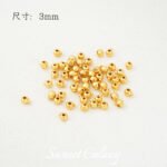 High Color Retention Real Gold Plated Pressure Cooker Finishing Snap Positioning Beads Handmade DIY Beading Material Bracelet Necklace Accessories - Image 7