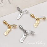 18k Copper Plated Real Gold Joker Butterfly tag Lobster Buckle Handmade DIY Beaded Material Bracelet Necklace Accessories - Image 2