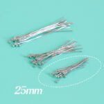 Fadeless Copper Plated 18K True Gold Color Round Head Needle Ball Needle Color Represent DIY Earrings Basic Accessories Handmade Beaded Material - Image 8