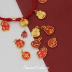 Chinese Style National Tide New Year Ancient Method Lucky Pendant Handmade Beaded DIY Material Bracelet Necklace Accessories - Image 4