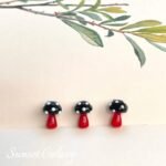 Murano light handmade glass cute small mushroom beads diy beaded necklace bracelet jewelry accessories materials - Image 12