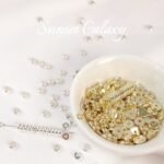 14k plating real gold color pad spacer beads handmade diy beaded beads bracelet necklace jewelry accessories - Image 5