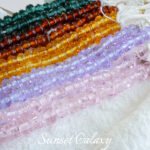 Water Ripple Lampwork Glass Small High-Transparency Beads Handmade DIY Beaded Bracelet Necklace Jewelry Accessories Material - Image 3