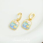 Medieval Monet Garden Oil Painting Necklace Pendant Handmade Beaded DIY Material Bracelet Necklace Accessories - Image 19