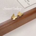 Diewu Pianpian 18k Gold Copper Plated Real Gold New Earrings Accessible Luxury Design Earrings Beaded diy Handmade Accessories - Image 6