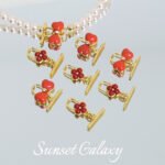 18K Real Gold Plated Color-Preserving Bow Ot Buckle Finishing Buckle Handmade DIY Beaded Bracelet Necklace Jewelry Accessories Material