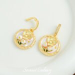 Oil Painting Style Pendant Universal Buckle Drop Oil Painting Pendant Handmade Beaded DIY Material Bracelet Necklace Accessories - Image 38