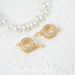 Card 8 Card 10 Zirconium Beads Pearl Bag Bead Buckle Bead Buckle Handmade DIY Beaded Material Bracelet Necklace Accessories - Image 6