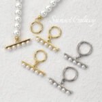 18k gold plating real gold pearl finish connection Ot buckle head handmade diy beaded bracelet necklace accessories - Image 5