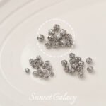 14K18K Electroplated Real Gold Cut Out Hydrangea Spacer Beads Loose Beads Handmade DIY Beaded Bracelet Necklace Jewelry Accessories - Image 14