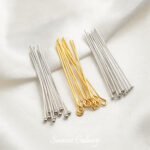 Color Preservation 9-pin Round Head Ball Needle T-pin DIY Handmade Bracelet Necklace Earrings Beaded Beaded Jewelry Material Accessories - Image 4