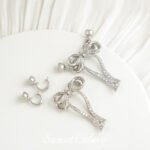 18k Real Gold Plated Diamond Bow Pendant Coil Dual-purpose Buckle Handmade DIY Material Necklace Beaded Jewelry Accessories - Image 6