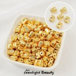 14k18k bag gold color irregular square stone beads loose beads handmade DIY bracelet necklace accessories - Image 6