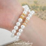 18K Copper Plated Real Gold High Color Retention Zircon Wheel Zirconium Diamond Spacer Beads Handmade DIY Bracelet Necklace Jewelry Accessories Material - Image 5