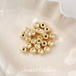 18k gold baroque style irregular shaped stone beads loose beads diy string bracelet necklace jewelry accessories - Image 10