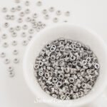 Color-preserving 18k gold cross-section flower beads melon pattern beads loose beads handmade DIY beaded bracelet necklace accessories - Image 7