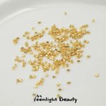 Color Preservation 14k18k Pack Gold Coil Buckle Positioning Tube Beads Handmade DIY Beaded Bracelet Necklace Accessories - Image 6