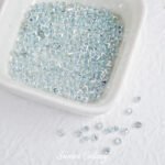 30 real gold-plated color-preserving round zirconium silver anti-claw drill beads diy handmade beaded material bracelet jewelry accessories - Image 16