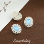 Copper Plated Color Preservation Super Fairy silver Aquamarines Beaded Handmade Beaded DIY Material Bracelet Necklace Accessories - Image 13