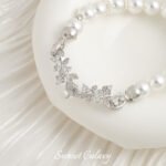 18k Gold Plated Zircon Pendant & Round Bead Coil Buckle Multi-use Accessories Handmade DIY Bracelet Necklace Beaded Material - Image 4