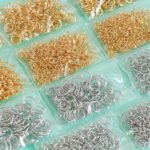 House Abai 30 18k gold plating color retaining open ring bead necklace DIY handmade beaded jewelry accessories - Image 3